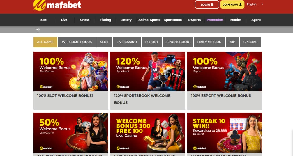 mafabet online gambling site