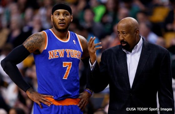 CarmeloAnthonyMikeWoodson_2014_USAT_knicks