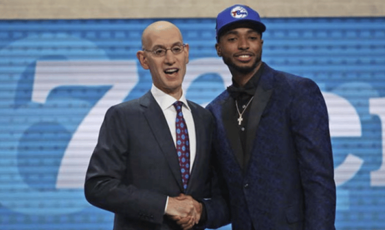 mikal bridges draft handshake