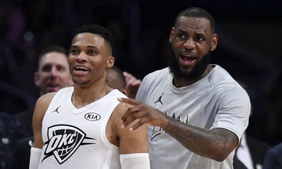 LeBron_James_Russell_Westbrook_All_Star_2018_AP