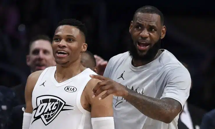 LeBron_James_Russell_Westbrook_All_Star_2018_AP