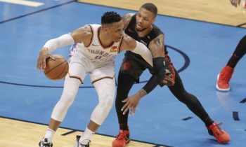 Damian_Lillard_Russell_Westbrook_2019_AP