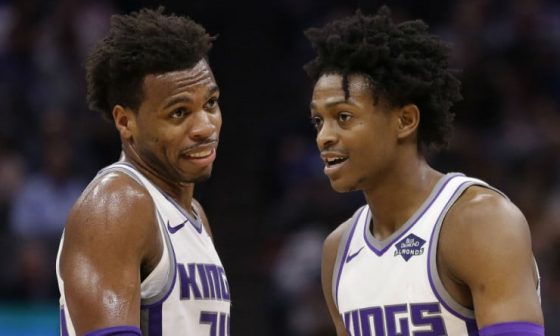 DeAaron_Fox_Buddy_Hield_Kings_Offseason_AP