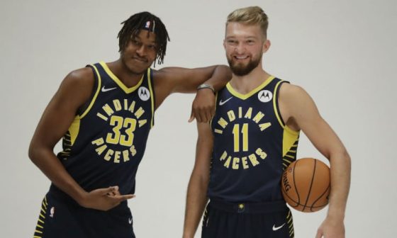 Myles_Turner_Domantas_Sabonis_Pacers_2019_AP