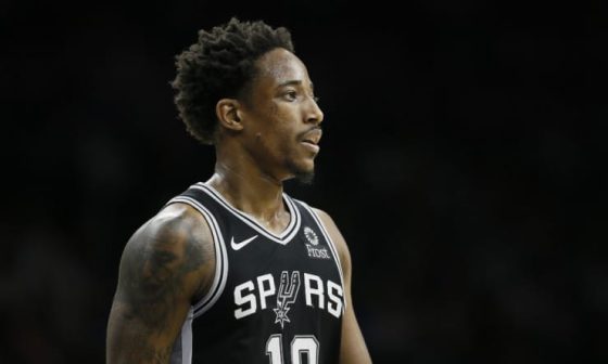 DeMar_DerRozan_Spurs_2019_AP_Stare