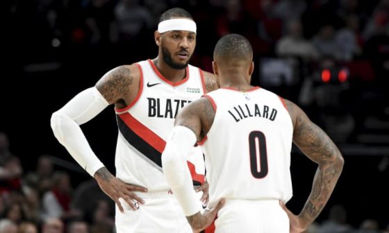 Carmelo_Anthony_Damian_Lillard_Blazers_2019_AP