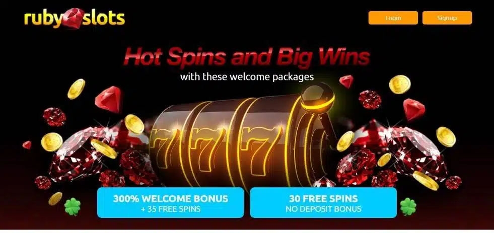 Ruby Slots Casino Bonus Offers