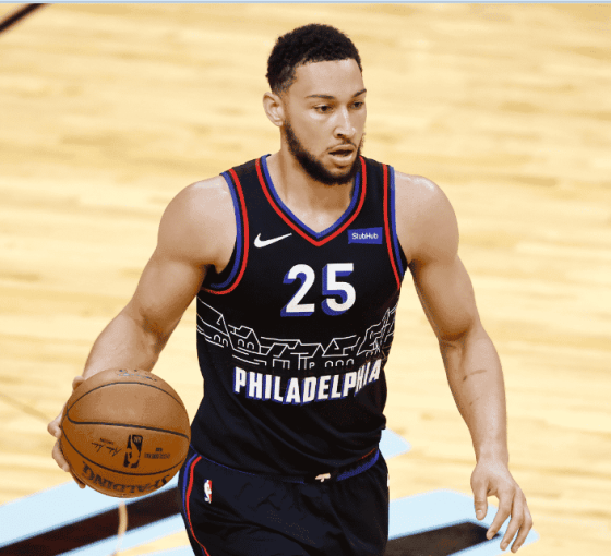 Ben Simmons' next team odds