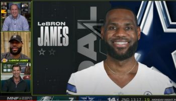 LeBron James NFL Seahawks Cowboys