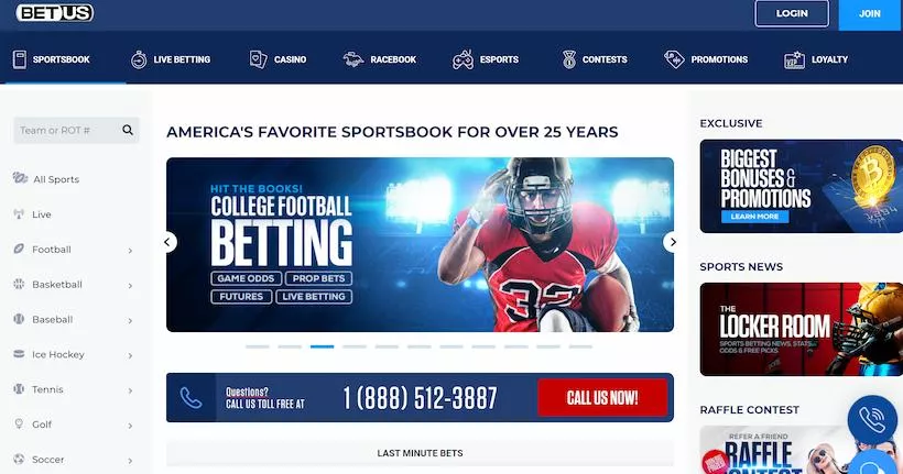 BetUS Sportsbook