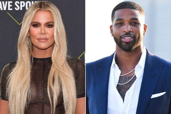 Tristan Thompson gushes over Khloe Kardashian's abs of steel