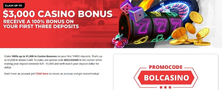 BetOnline Casino Bonus