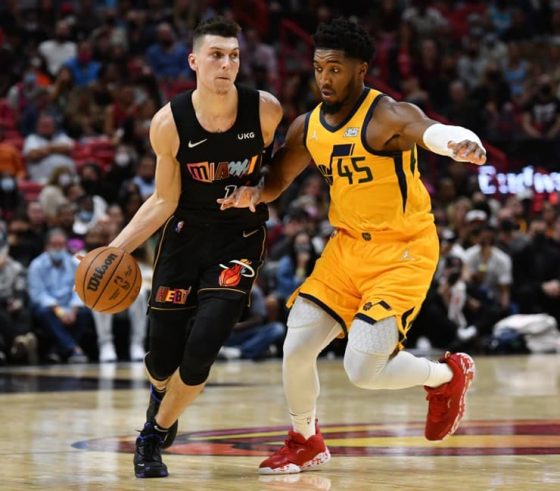 Jazz guard Donovan Mitchell has three suitable trade partners