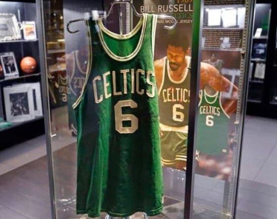 NBA retires Bill Russell's No. 6 jersey permanently