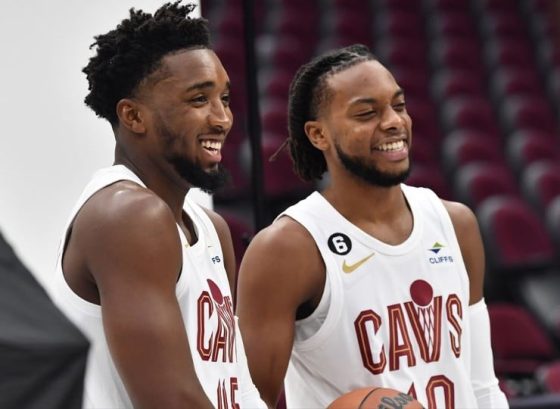 Cavaliers' Darius Garland returns to practice after eye injury