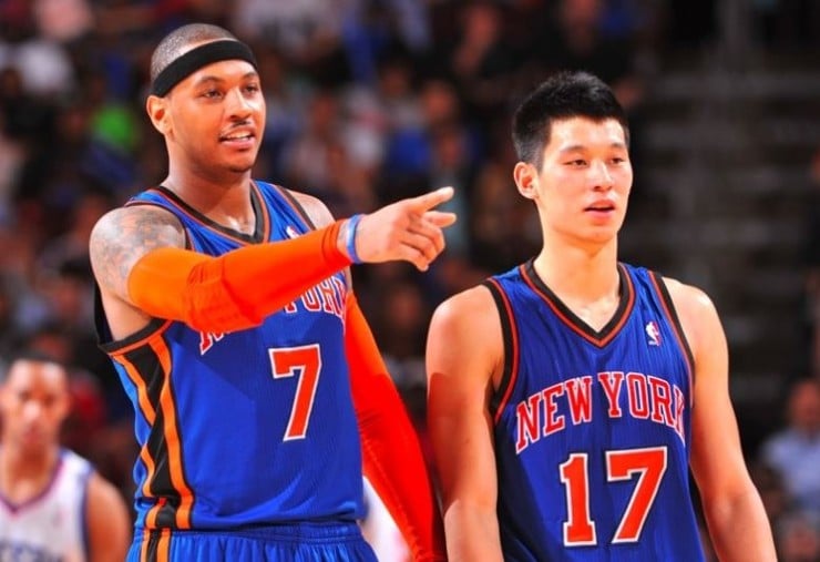 Rockets, Jeremy Lin at odds over that No. 7 Carmelo Anthony jersey - The  Washington Post