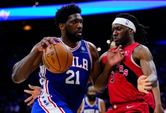 76ers Joel Embiid (back) downgraded to questionable vs Pelicans