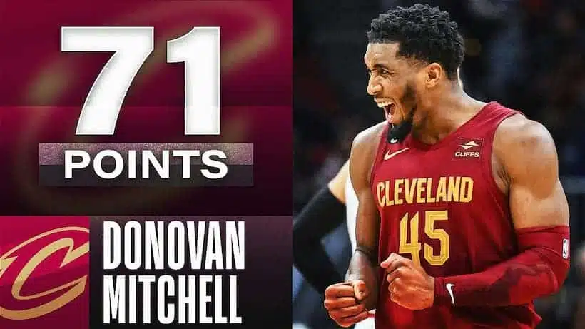 Cavaliers Rally Behind Donovan Mitchell's 71-Point Performance In OT ...