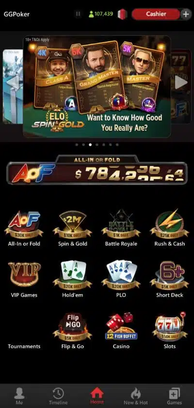 GG Poker Mobile App