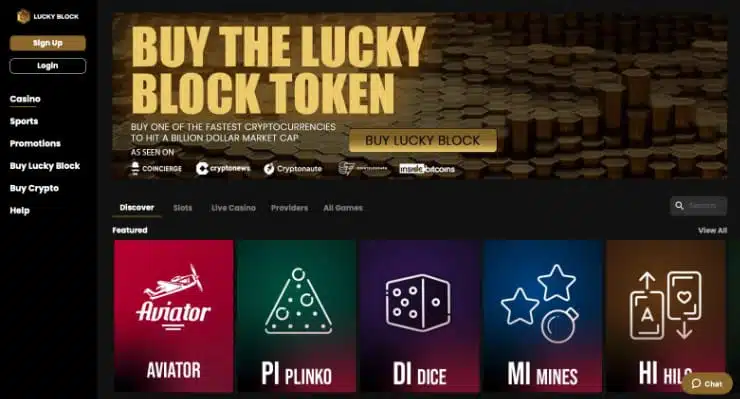 Lucky Block Aviator Game Online