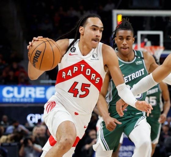 Raptors guard Dalano Banton (right hip pointer) out against Bucks