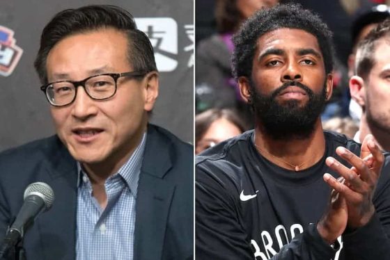 Kyrie and Joe Tsai pic