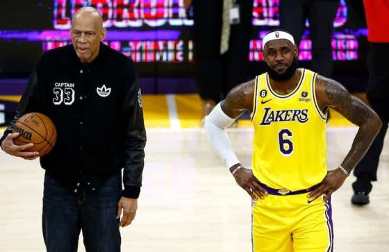 LeBron and Kareem pic