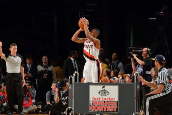 Lillard 3-point contest pic