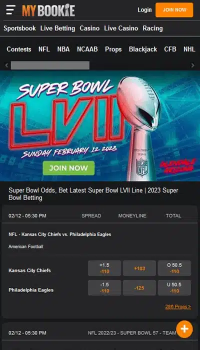 MyBookie Super Bowl