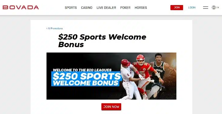 bovada welcome bonus