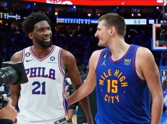 Nuggets Nikola Jokic 76ers Joel Embiid are now tied in MVP odds