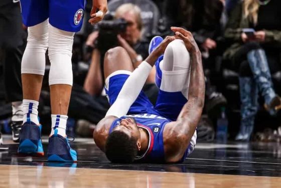 Paul George injury pic