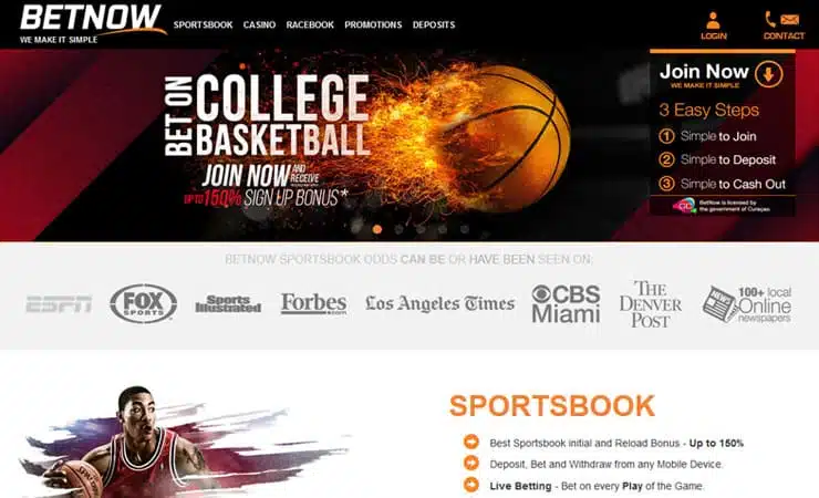 BetNow Sportsbook - March Madness Elite 8 Online Betting