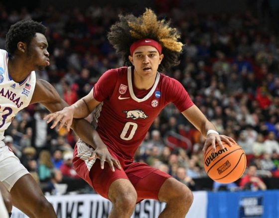 Arkansas basketball guard Anthony Black declares for 2023 NBA Draft