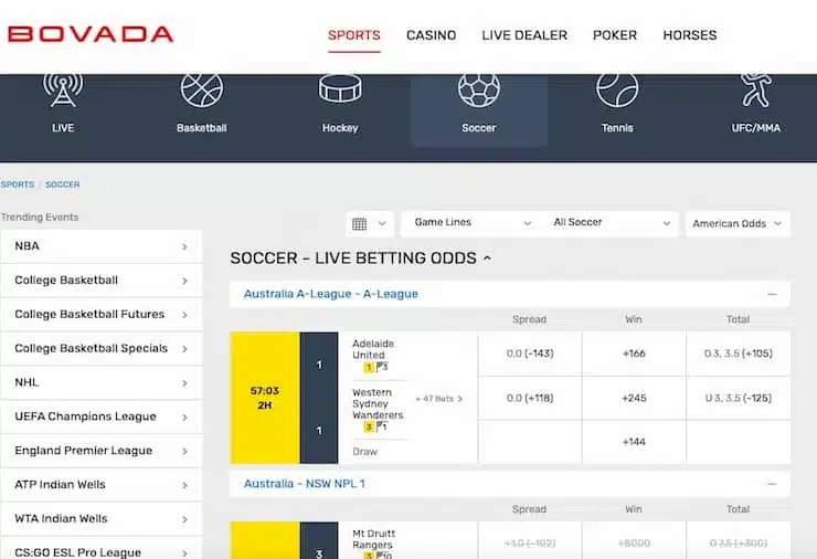 bovada pk bet