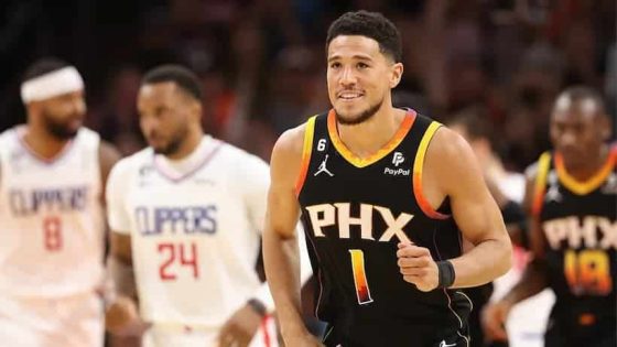 Devin Booker playoffs pic