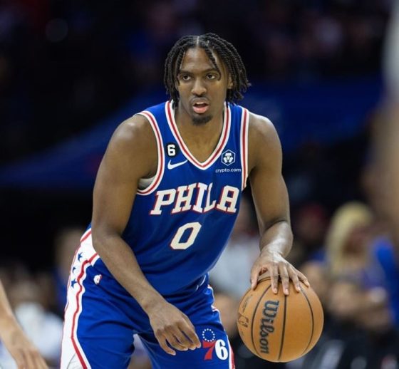 Philadelphia Tyrese Maxey has the most 5+ 3-pointer games in 76ers playoff history Nets