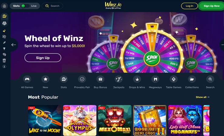 Winz.io Casino