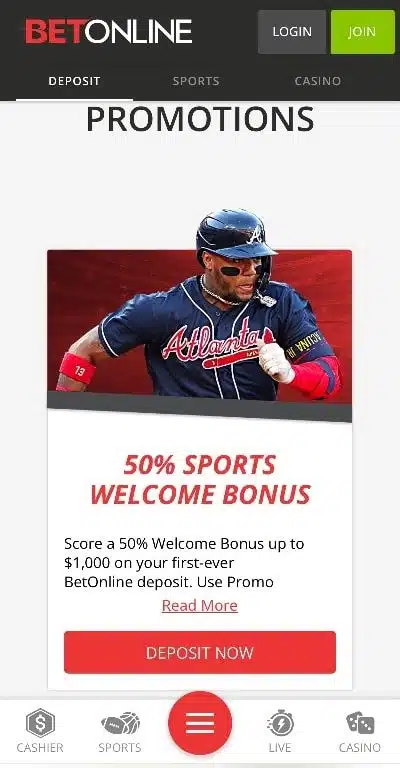 Promotions at Indiana betting apps