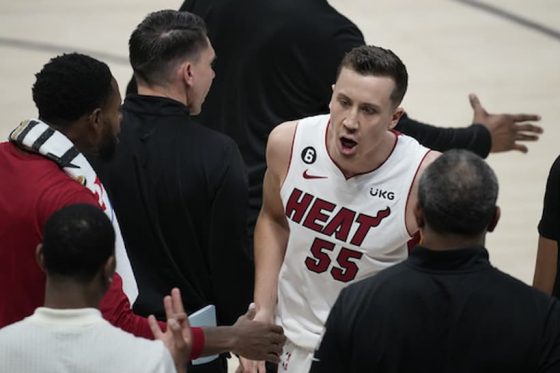 Duncan Robinson Game 2 2023 NBA Finals pic