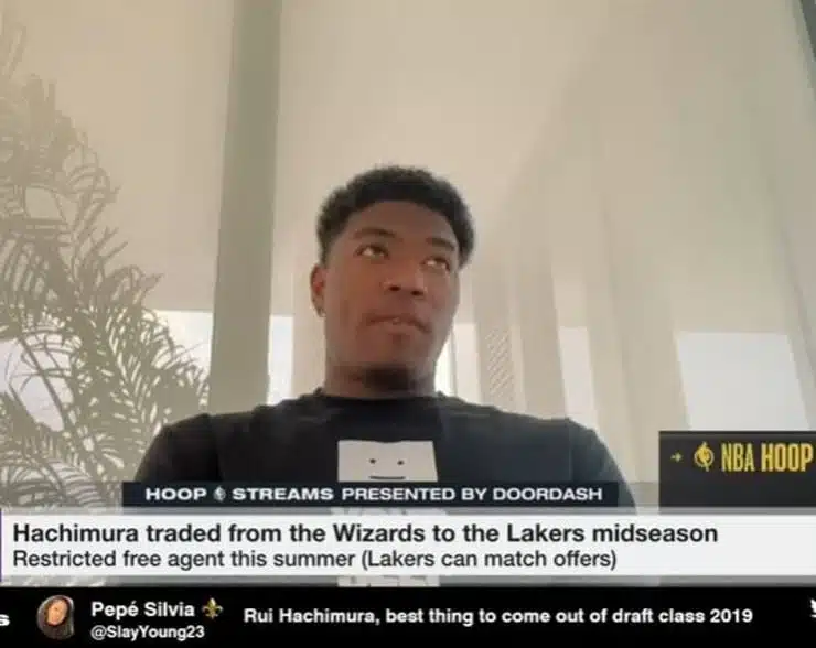 Lakers' Rui Hachimura on future 'I just want to be somewhere I can be happy'