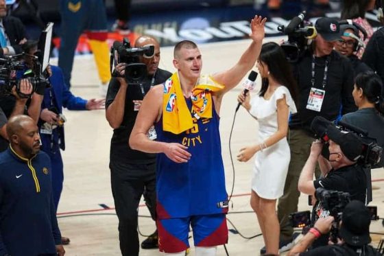 Nikola Jokic Game 1 NBA Finals pic