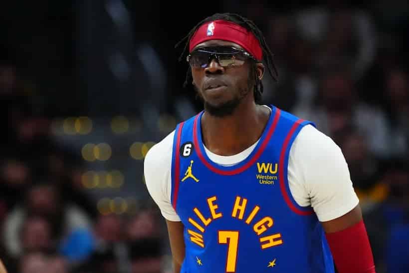 Reggie Jackson wins an NBA championship with the Denver Nuggets