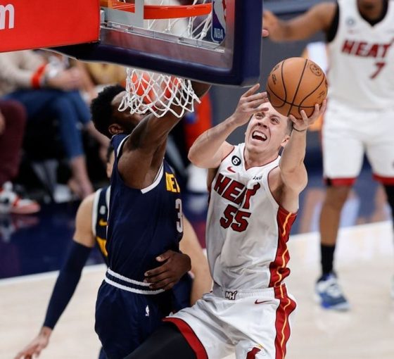 WATCH Heat Duncan Robinson Talks About Mean Mugging Nuggets In Game 2 Win