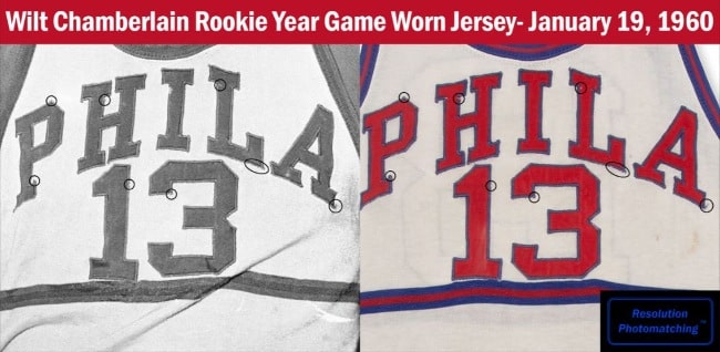 Wilt Chamberlain's rookie Philadelphia Warriors home uniform sells at  auction for $1.79 million - ABC7 San Francisco
