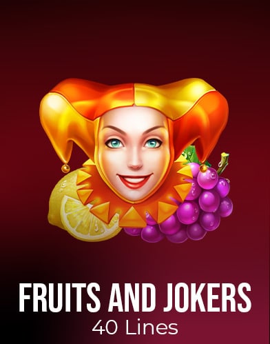 Fruits & Jokers: 40 Lines