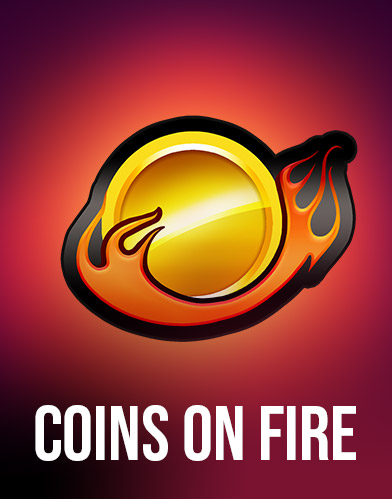 Coins on Fire