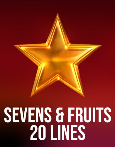 Sevens & Fruits: 20 lines