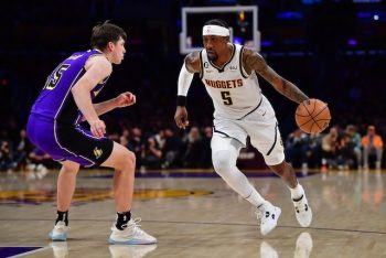 NBA: Denver Nuggets at Los Angeles Lakers