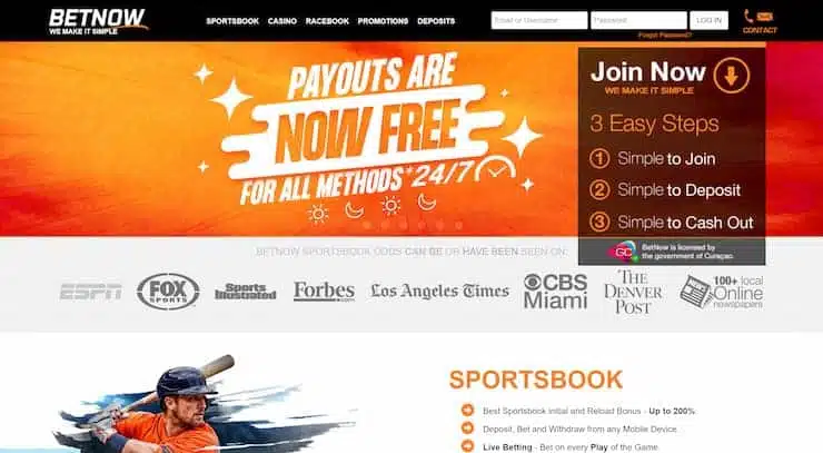 Betnow online sportsbook